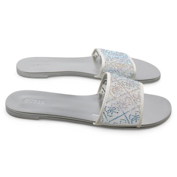 Womens Guess Open Toe Slide Sandals - Picture 3 of 8